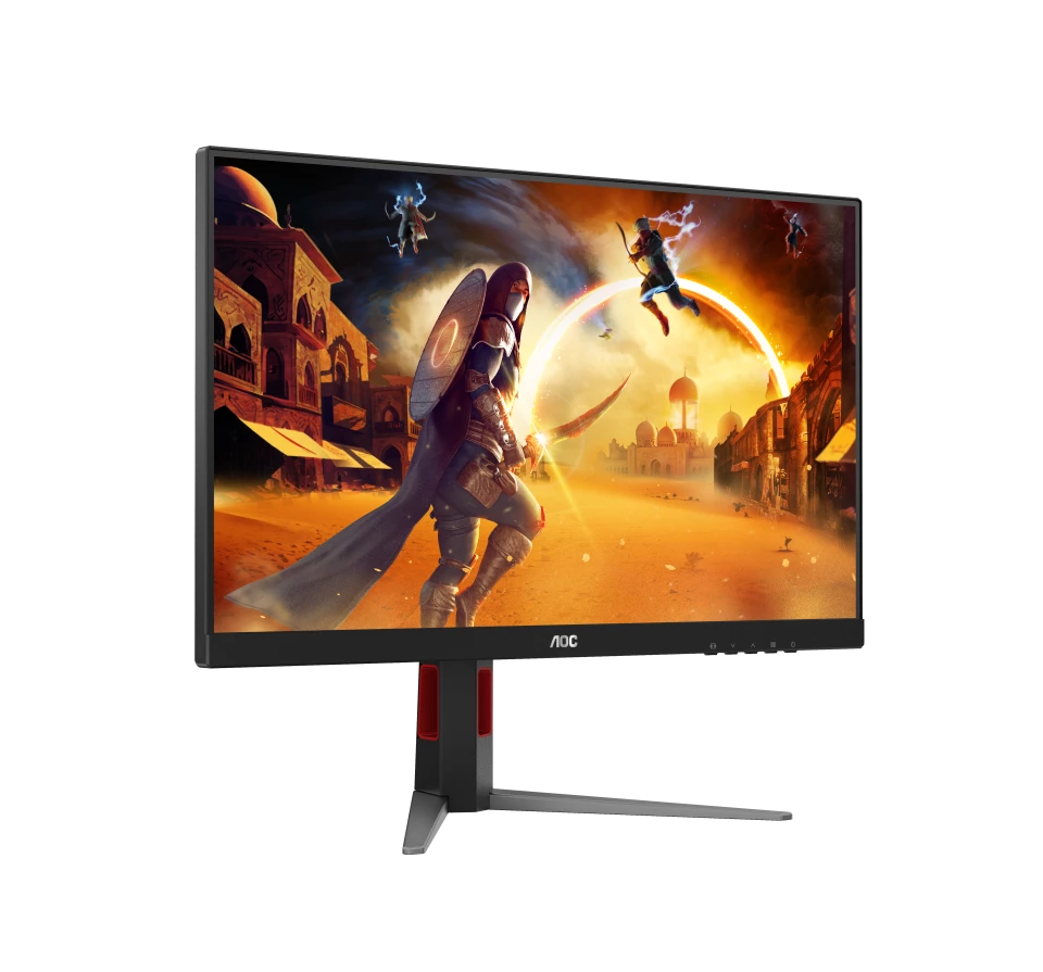 Monitor AOC 27G4 27 Inch IPS FHD 180Hz 1ms HDR10 Gaming HDMI 2.0, DisplayPort Height Adjustable Stand