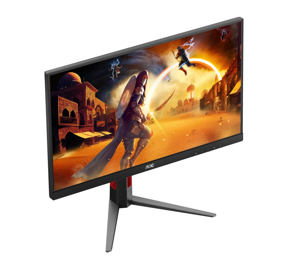 Monitor AOC 27G4 27 Inch IPS FHD 180Hz 1ms HDR10 Gaming HDMI 2.0, DisplayPort Height Adjustable Stand
