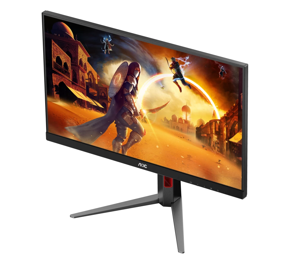 Monitor AOC 27G4 27 Inch IPS FHD 180Hz 1ms HDR10 Gaming HDMI 2.0, DisplayPort Height Adjustable Stand