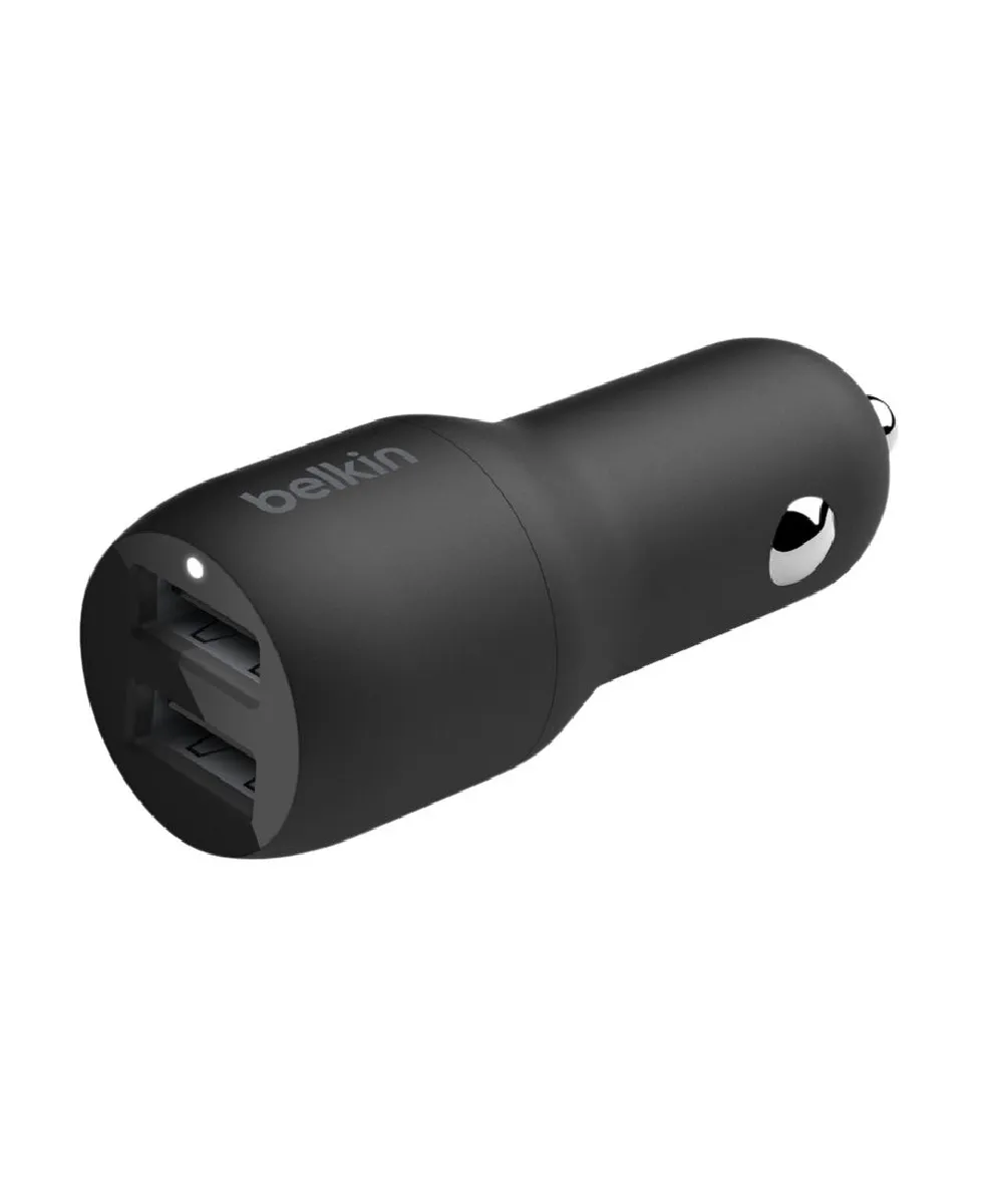 Belkin Dual USB-A Car Charger (24W)
