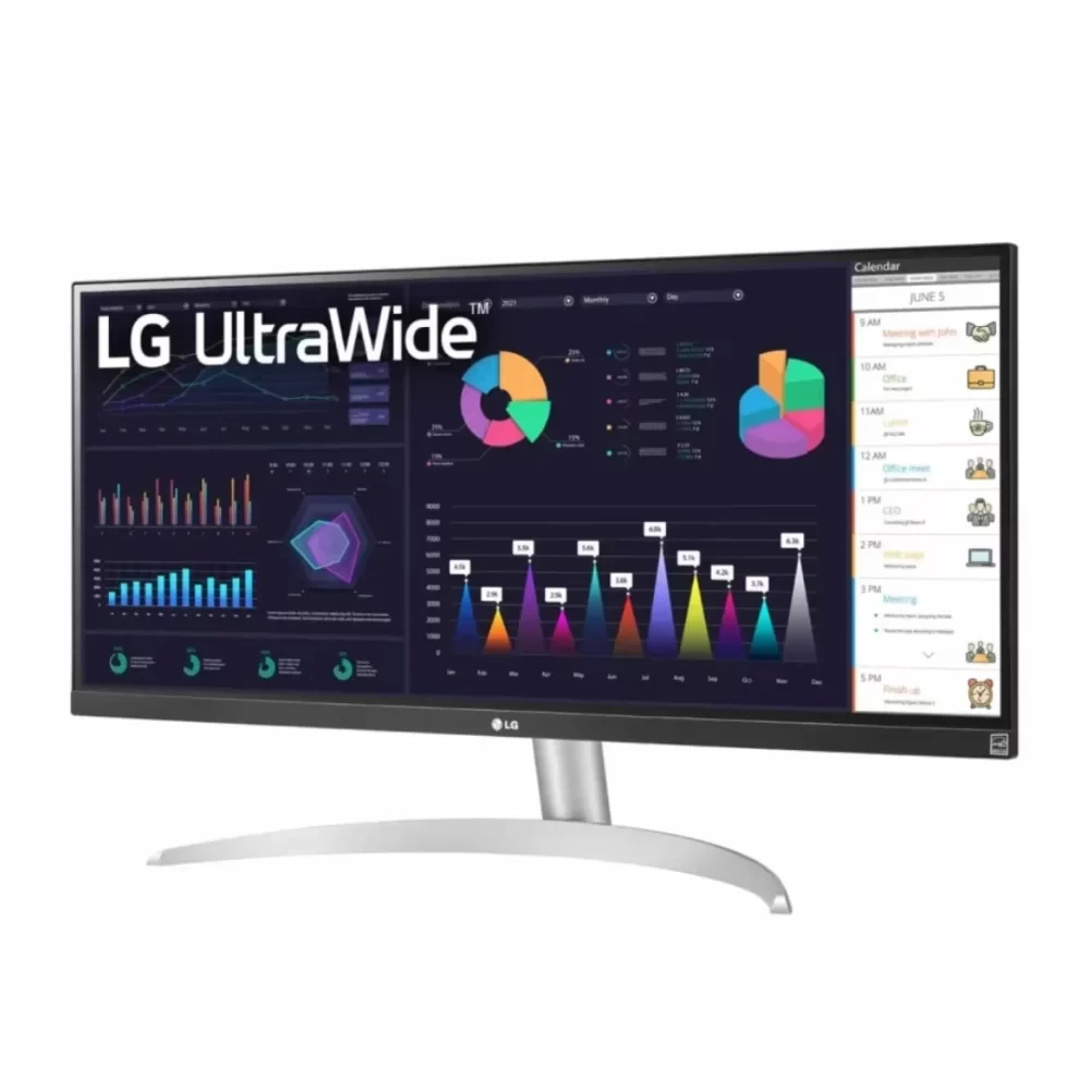 Monitor LG UltraWide 29WQ600-W 29 Inch FHD 100Hz IPS 5Ms Flat