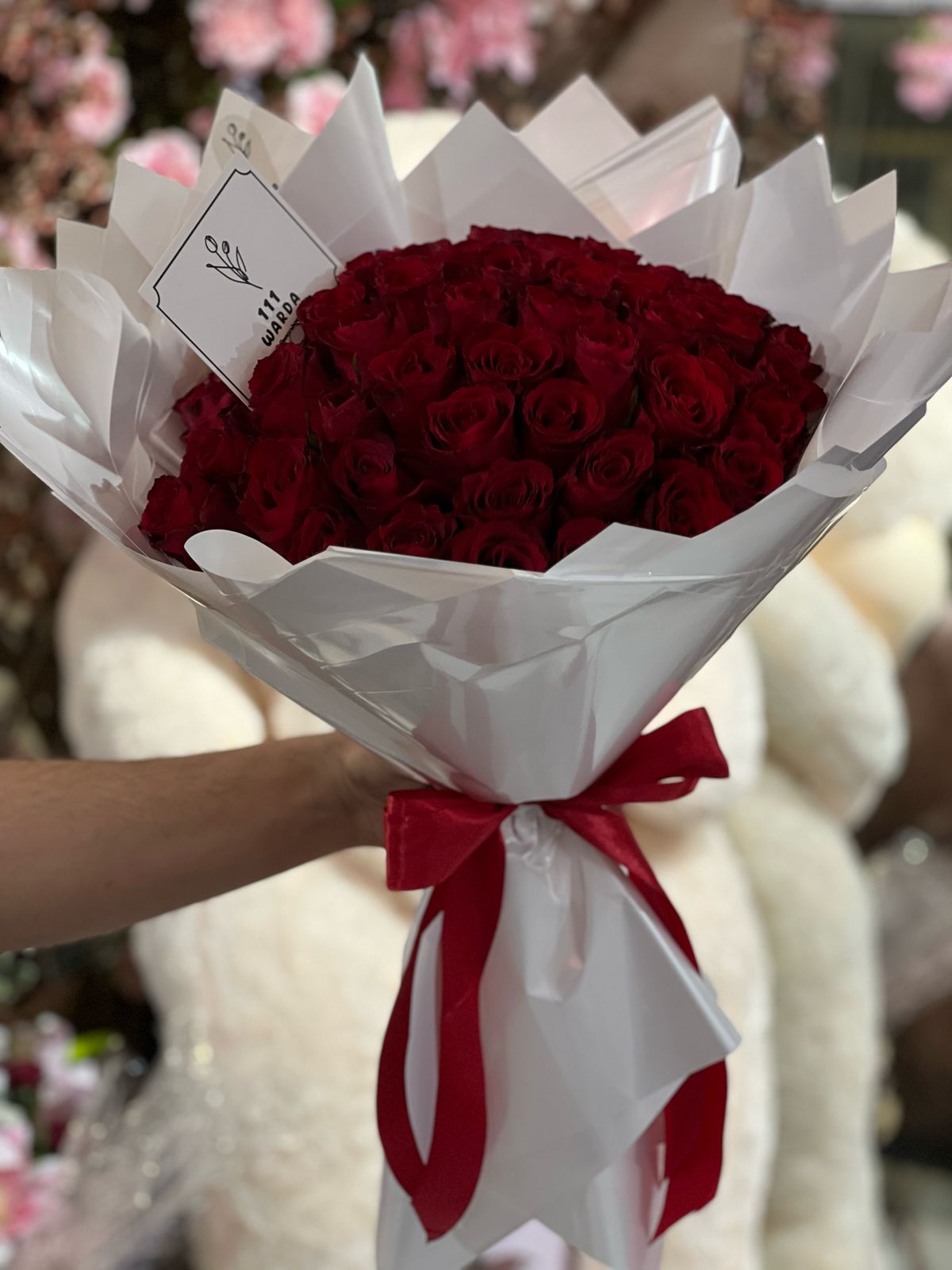 Red Roses Bouquet (Bunch of 40 Roses)