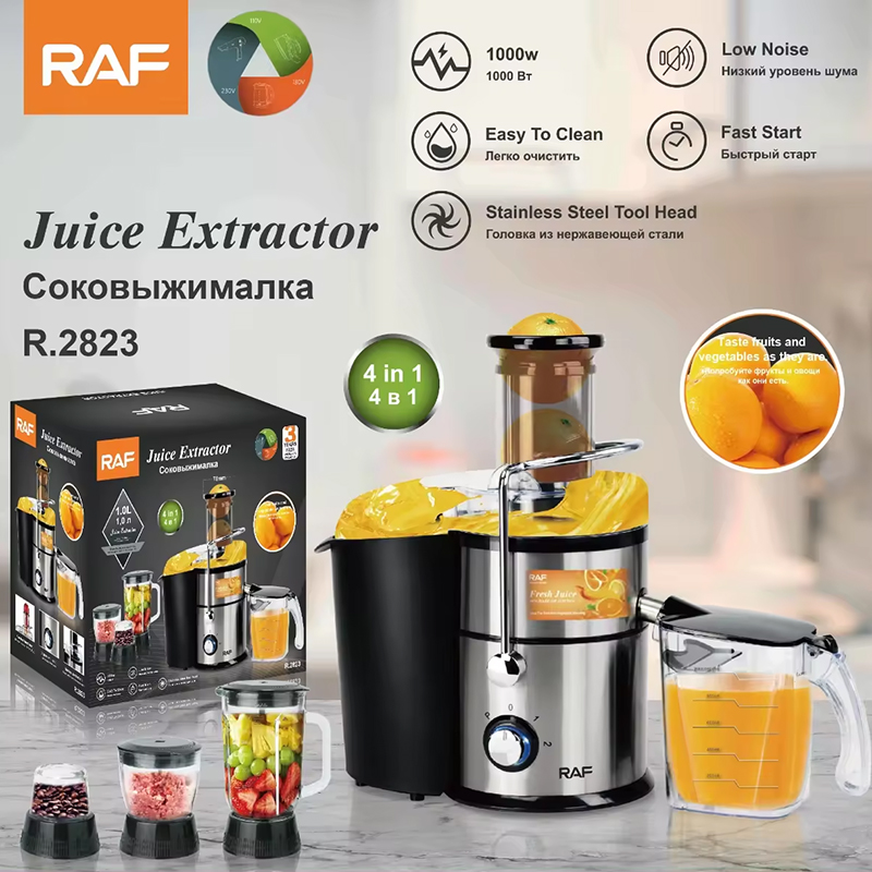 RAF Electric Juicer 4 in 1 Chopper 1000W
