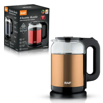 RAF Electric Kettle Glass Body 2 Liter Capacity Kettle 1500W