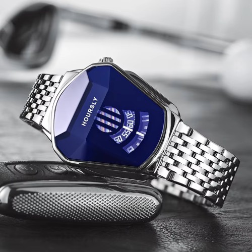 Men's Stainless Steel Quartz Watch