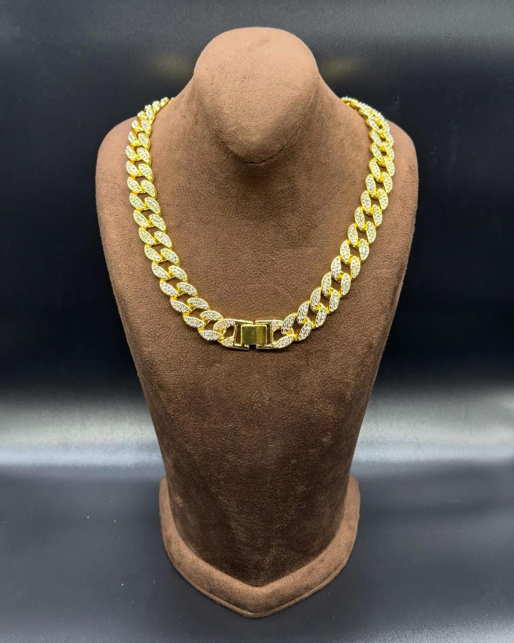 Men's Hip Hop Iced Out Bling Chain Necklace