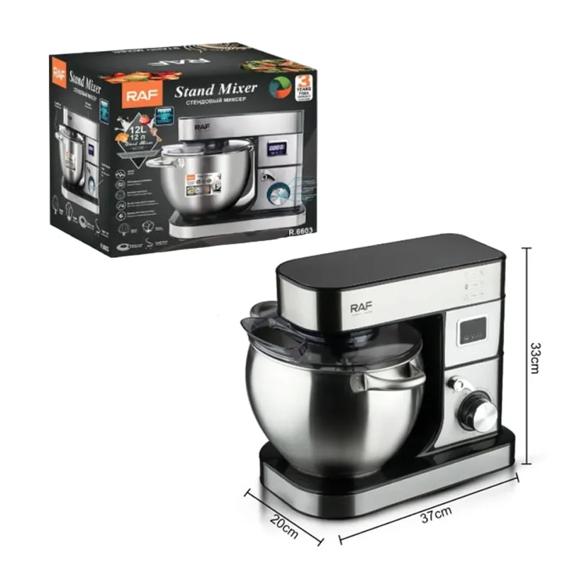 Raf 3 in 1 Stand Mixer 12L