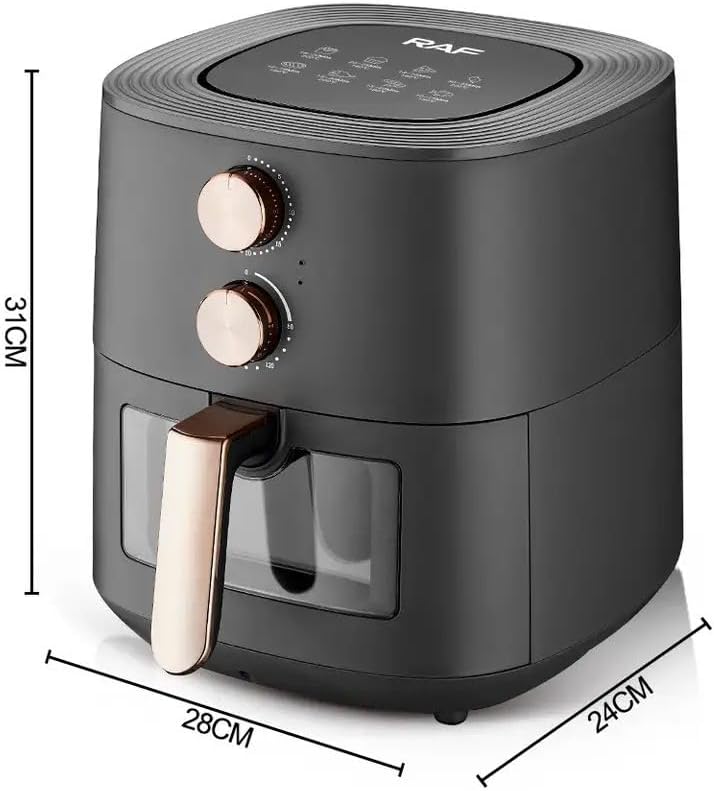 RAF Air Fryer Stainless 1700 Watt, 7.6 Liter