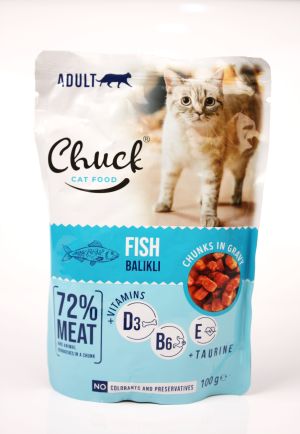 Chuck Pouch Adult with Fish 100 Gr