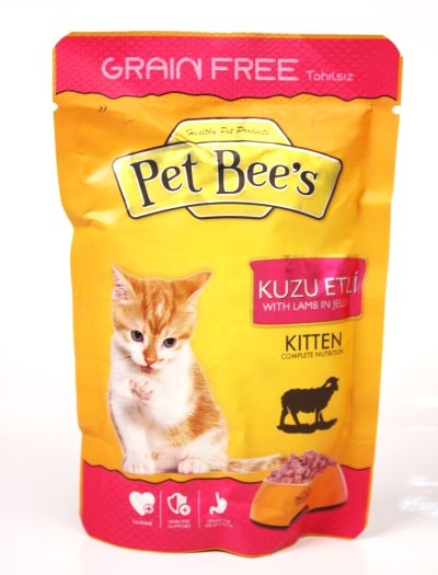 Pet Bee's Lamb Meat 100 gr kitten Cat Wet Food