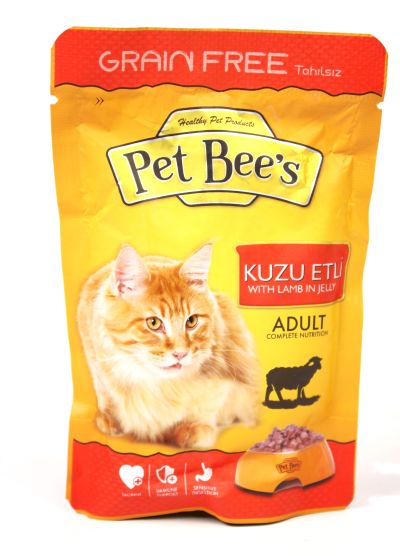 Pet Bee's Lamb Meat 100 gr Adult Cat Wet Food