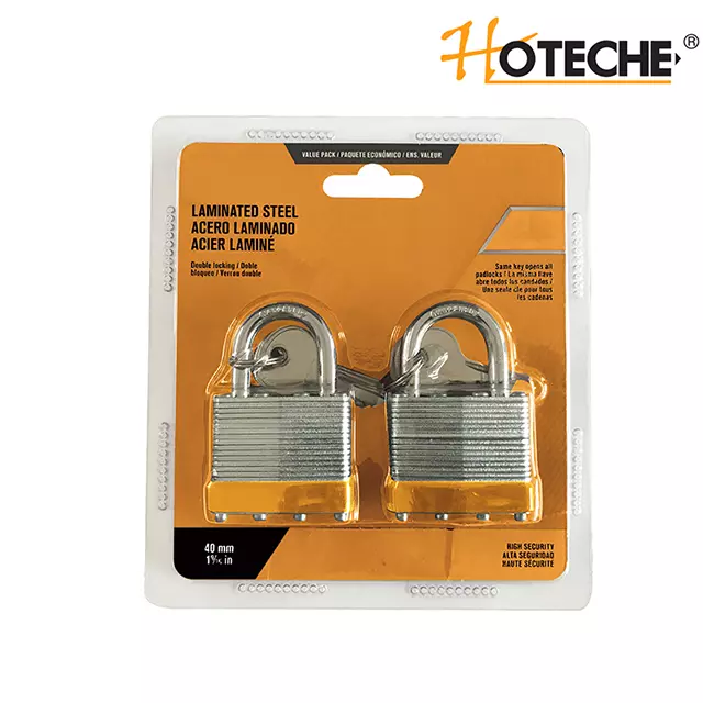 laminated padlock set