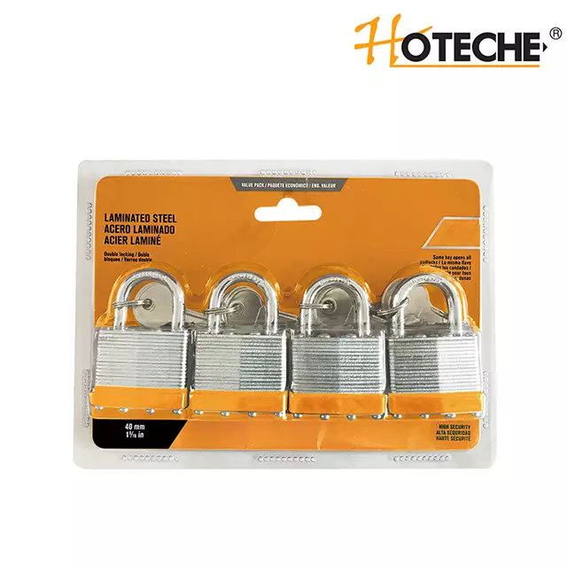 laminated padlock set