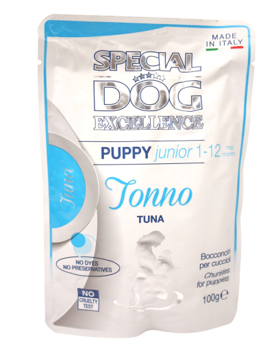 SPECIAL DOG Excellence pouches puppy junior with tuna 100 grams