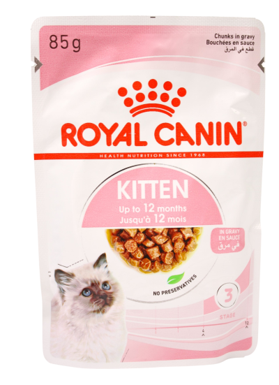 Royal Canin Kitten Wet Food in Sauce for Kittens