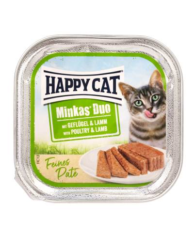 Happy Cat Minkas Duo With Poultry & Lamb