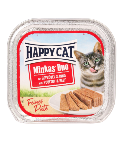 Happy Cat Minkas Duo Mit With Poultry & Beef