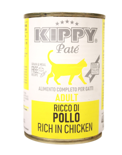 KIppy Italian cat food with chicken