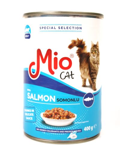 Mio Cat With Salmon