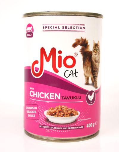 Mio Cat With Chicken