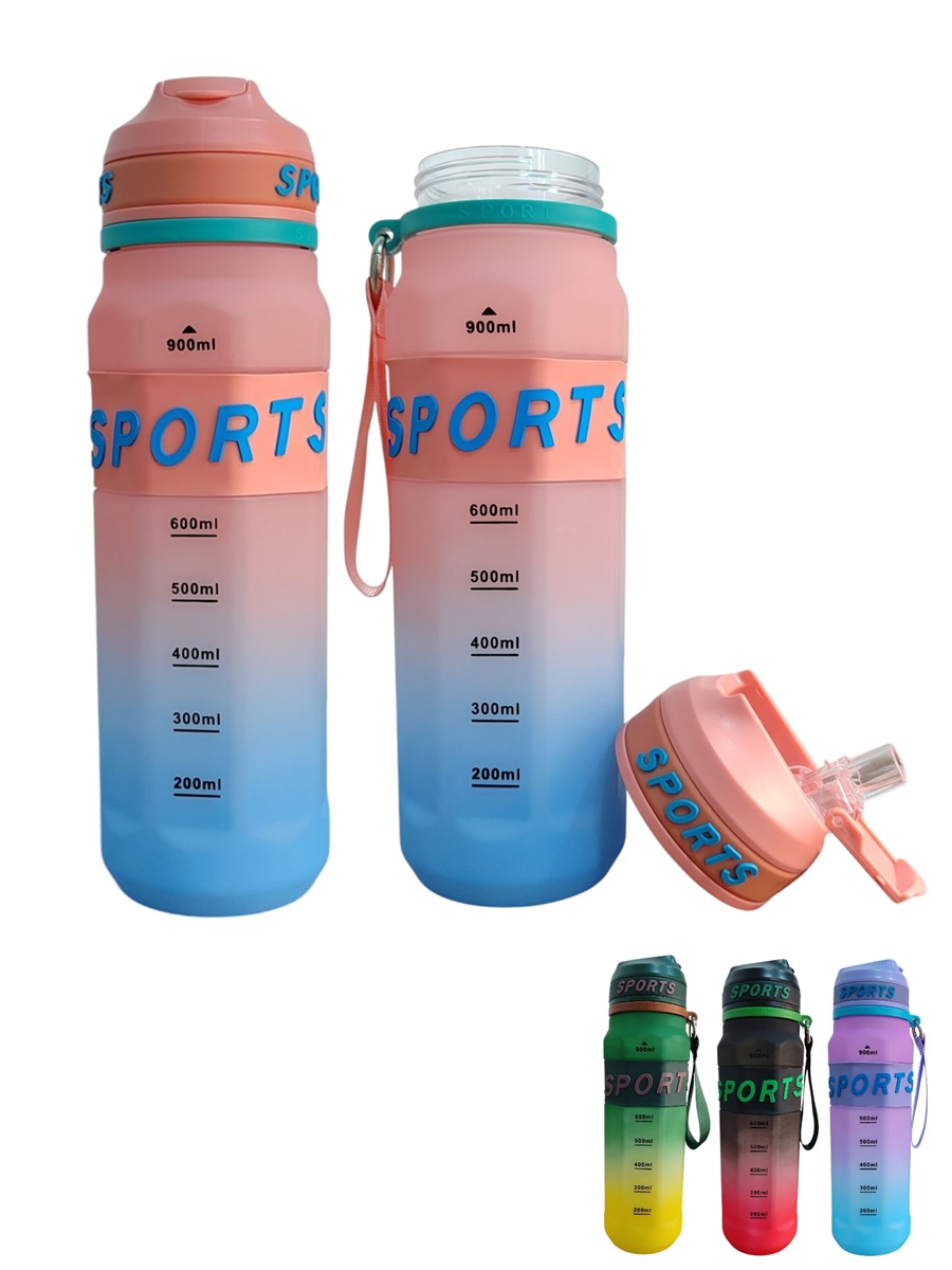 SPORTS  Plastic Water Bottles -900ml