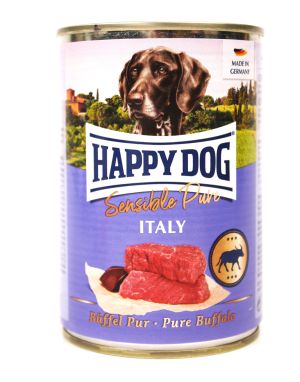 Adult Sensitive Pure Buffalo Wet Dog Food (Italy)