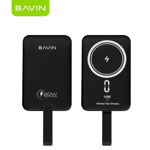 Bavin PC1086 10000mAh Magnetic Wireless Power Bank, 15W