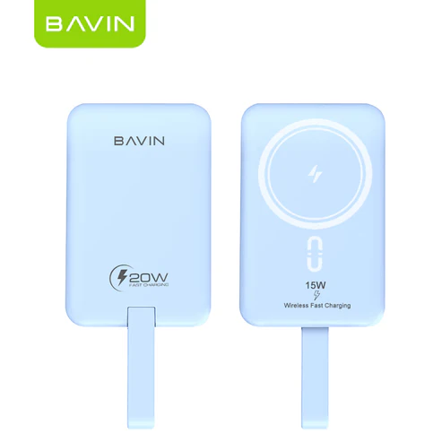 Bavin PC1086 10000mAh Magnetic Wireless Power Bank, 15W