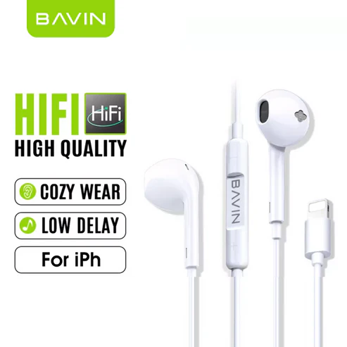 BAVIN H-XX-HX833 Wired Earphones w/ High Stereo Sound
