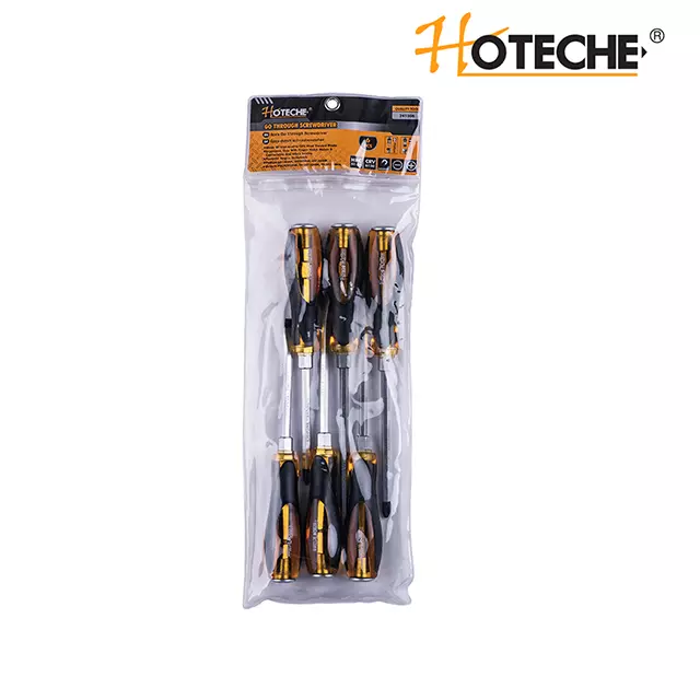 Go-Through Screwdriver Set with End Cap