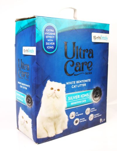 Ultra Care Serles White Bentonite Cat Litter10L