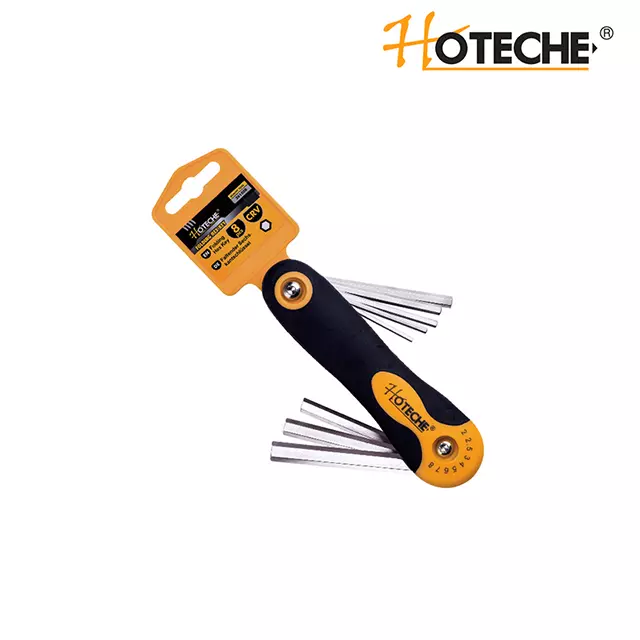8pcs Folding Hex Key Set