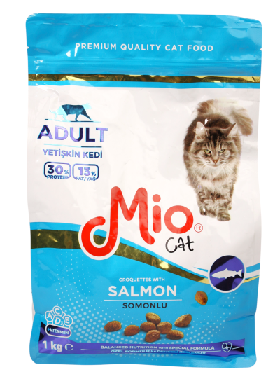 Mio Dry Adult Cat Food With Salmon