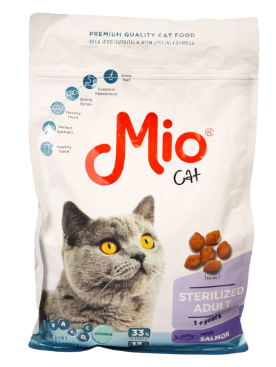 Sterilized Cat Food with Salmon