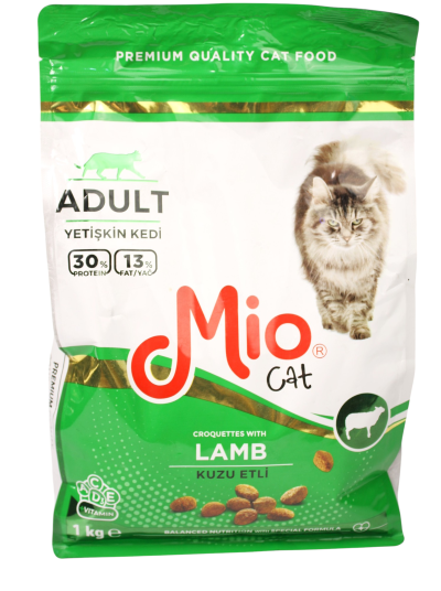 Mio Dry Adult Cat Food With LAMB