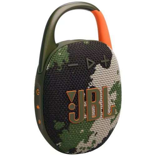 JBL Clip5 Portable Bluetooth Speaker military color