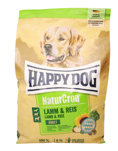 happy dog adult dry dog ​​food ​​lamb and rice