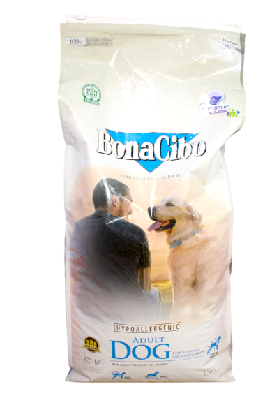 Bonacibo Adult Dog Chicken with Anchovy & Rice