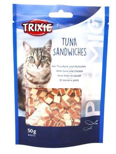 Trixie Premio Tuna and Chicken Sandwiches for Cats
