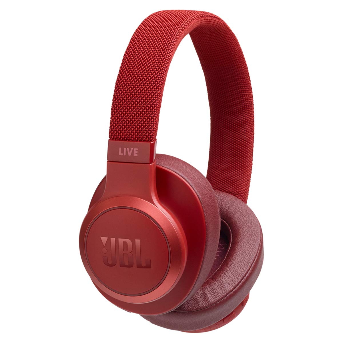 JBL Live 500BT Wireless On-Ear Headphones - Red