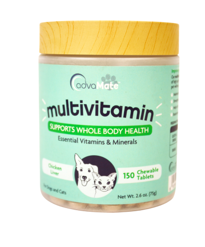 Multivitamin Supports Whole Body Health Essential Vitamins & Minerals For Dogs And Cats