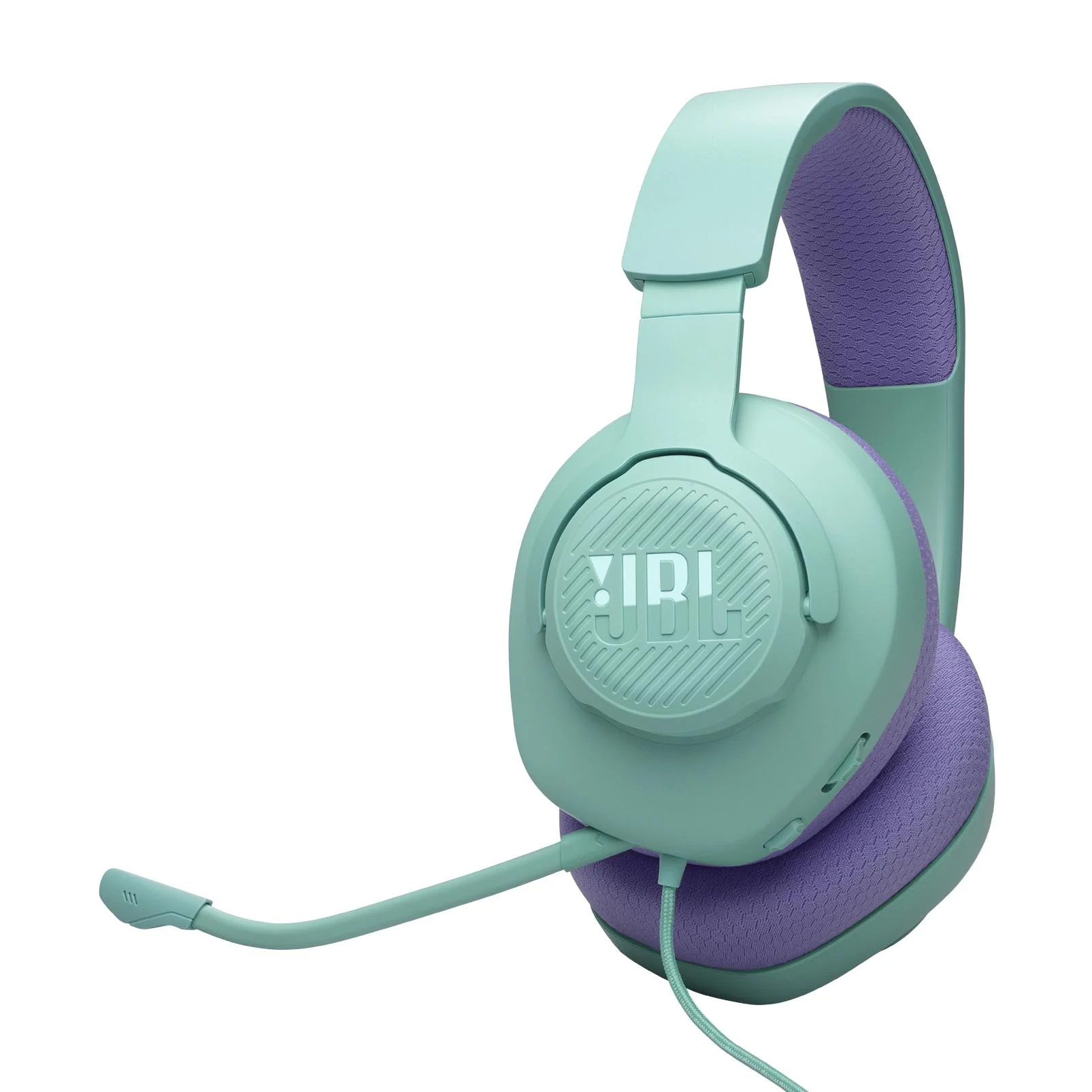 JBL Quantum 100 NEW 2 Wire Over Ear Gaming cyan purple