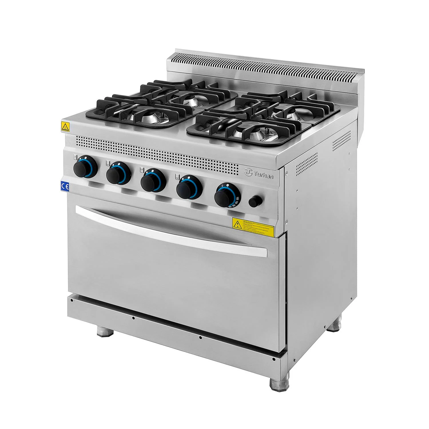 Turhan Celik 4-Burner Gas Range
