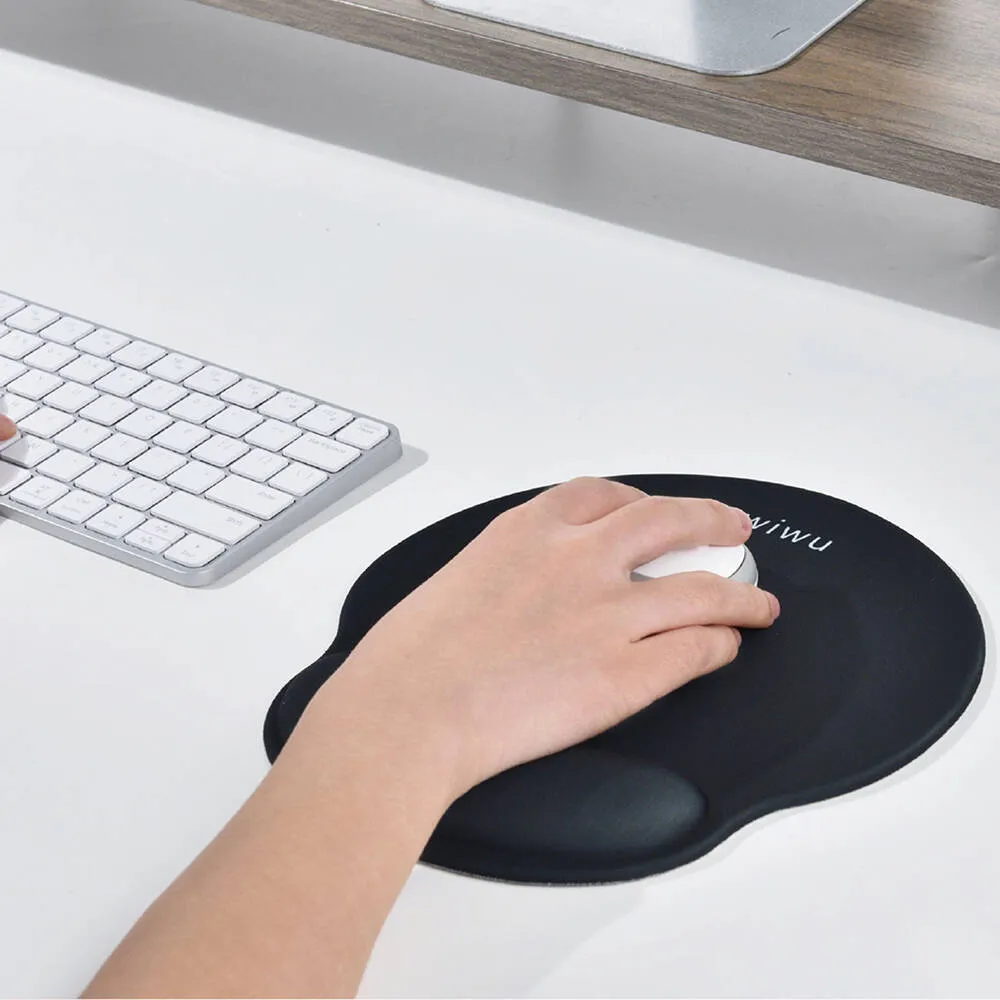 WiWU Office Memory Foam Mouse Pad - Black