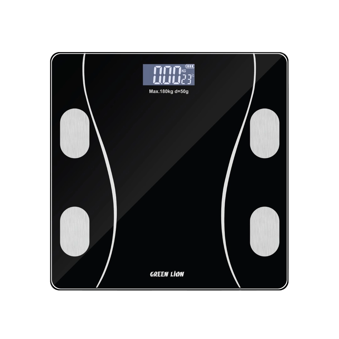 Green Lion Digital Body Scale GL-BWS01 - Black