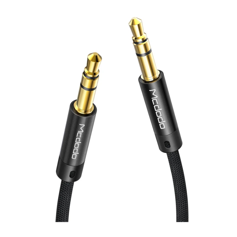 Mcdodo DC3.5 Male to Male Audio Cable 1.2m Black