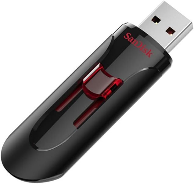 SanDisk Cruzer Glide USB 3.0 Flash Drive 64GB SDCZ600-064G-B35