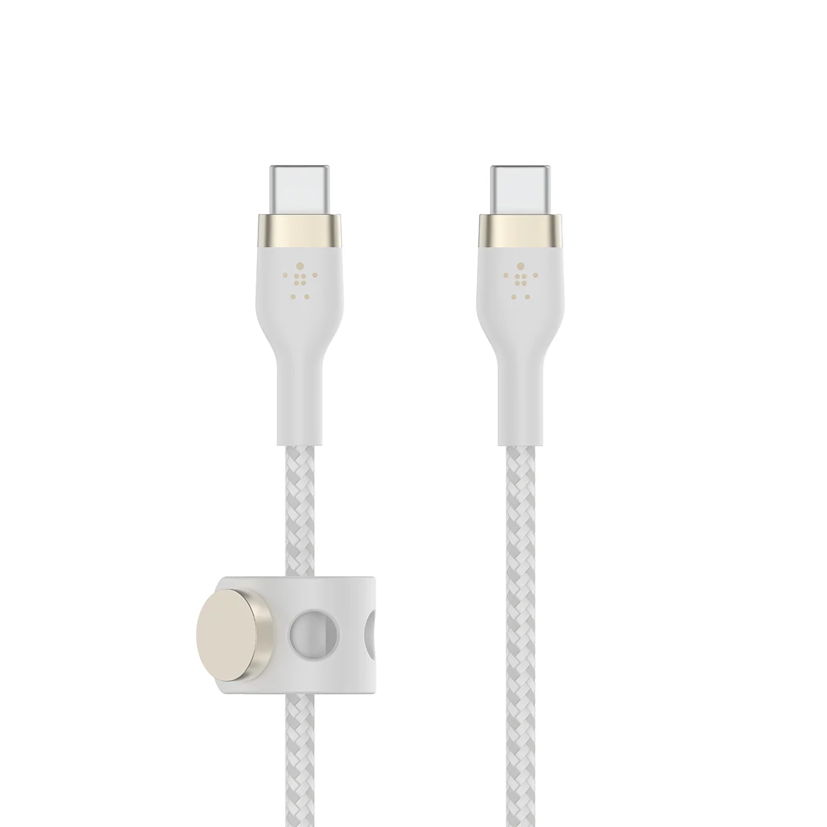 Belkin BoostCharge Pro Flex USB-C to Lightning Braided Cable 1m - White