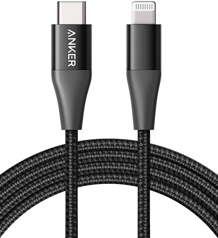 Anker 322 USB-C to Lightning Cable (3ft Braided)