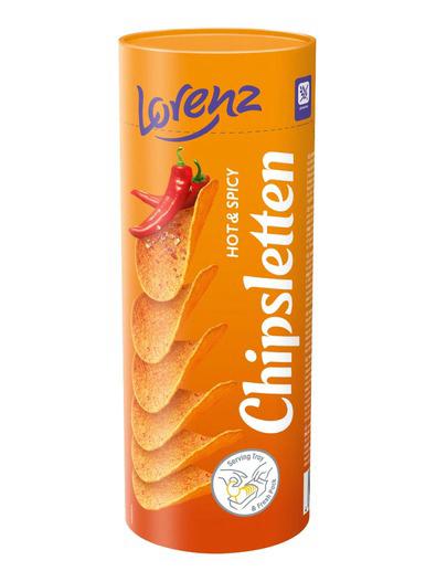 Lorenz Chips letten hot and spicy flavour - 100g